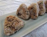 残りご飯で♪塩昆布焼きおにぎり作り方7写真