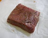 簡単！ローストビーフの玉葱炒め作り方1写真