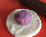 簡単お花成形２種✿紫いもあんぱん作り方6写真