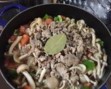 牛肉と野菜の洋風炊き込みゴハン作り方6写真