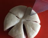 簡単お花成形２種✿紫いもあんぱん作り方10写真