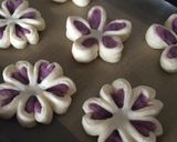 簡単お花成形２種✿紫いもあんぱん作り方12写真