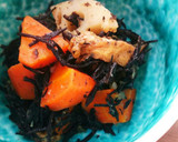 たっぷりの乱切り根菜で★ひじきの煮物作り方8写真