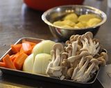 豚こま切れ肉で節約♪簡単ブラウンシチュー作り方1写真