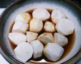 レンジで簡単！煮崩れない☆里芋の煮物作り方1写真