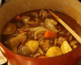 豚こま切れ肉で節約♪簡単ブラウンシチュー作り方6写真