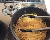 しらすと青じその和風パスタ作り方5写真