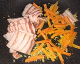 白菜と豚肉の炒め物☆塩レモン作り方3写真