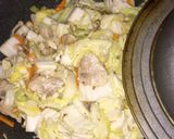 白菜と豚肉の炒め物☆塩レモン作り方4写真