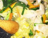 白菜と豚肉の炒め物☆塩レモン作り方5写真