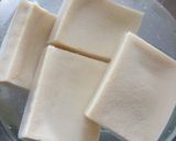 ～鶏唐揚げ風～高野豆腐の肉詰め揚げ♡作り方2写真