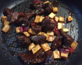 鶏レバーとさつまいものケチャップからめ♡作り方7写真