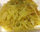 ジャガイモカレー炒め。作り方4写真