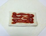 春巻きの皮が余ったらトルティーヤドッグ作り方2写真