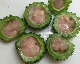 ゴーヤのささみ詰め作り方3写真