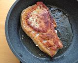コク味噌仕立てのこんがりポークソテー作り方3写真