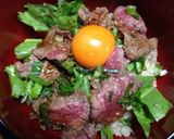 50分で贅沢感☆ローストビーフ丼作り方8写真