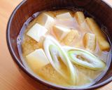 1人分から。味噌香る おいしいお味噌汁作り方7写真