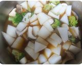 和風トマトスープの素と冷蔵庫の野菜作り方4写真
