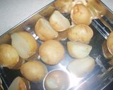 新じゃがの揚げ煮（しょうゆ味）作り方2写真