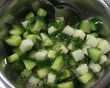 きゅうりと長芋の大葉和え♪♪作り方3写真