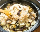 とろ～とジュ−シ−、茄子の炊き込みご飯。作り方7写真