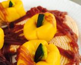 見た目もかぼちゃ！かぼちゃの白玉作り方7写真