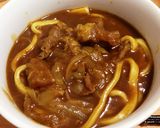 激ウマ！牛すじカレーうどん♡作り方8写真