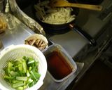 焼き豚で大根炒め作り方1写真
