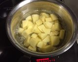 子供も大好き☆彡リンゴのポテトサラダ作り方1写真