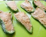 簡単味付け~ピーマンの肉詰め作り方9写真