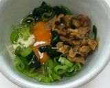 アサリとホウレン草の玉子焼きおにぎらず作り方2写真