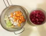 高野豆腐入り豚汁♡作り方1写真