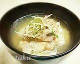 ゴマ味噌だれで食べる鯵のたたき作り方6写真
