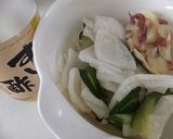 香味野菜の浅漬けサラダ作り方3写真