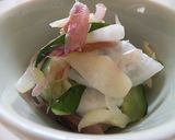 香味野菜の浅漬けサラダ作り方4写真
