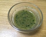 イカのカルパッチョ三度豆のサラダ添え作り方3写真