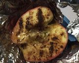 キャンプにぴったり！とろとろ焼き林檎作り方8写真