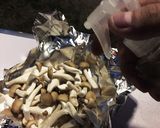 キャンプで一品！しめじのバター焼き作り方1写真
