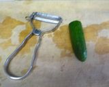 サラダをお洒落に☆しましまきゅうり♪作り方1写真