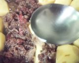 牛こまとじゃがいものたいたん作り方5写真