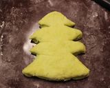 レンジ発酵★クリスマスリースのちぎりパン作り方5写真