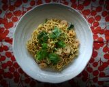 本場風パクチー焼きそば作り方9写真