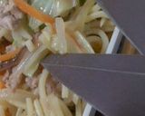 やきそば弁当が楽に食べれるひと工夫作り方3写真