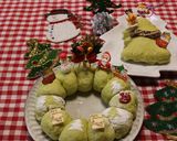 レンジ発酵★クリスマスリースのちぎりパン作り方7写真