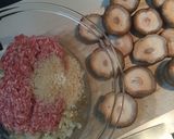 椎茸の肉詰め♪作り方1写真