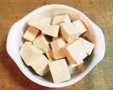 高野豆腐のカルボナーラ風クリーム煮込み！作り方1写真