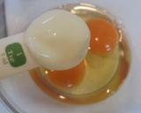ヨーグルト効果わが家の錦糸卵（薄焼き卵）作り方1写真