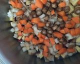 秋野菜と豆乳のあったか薬膳美スープ作り方4写真