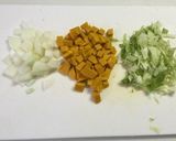 ゴロゴロトマトソースのチキンステーキ作り方1写真